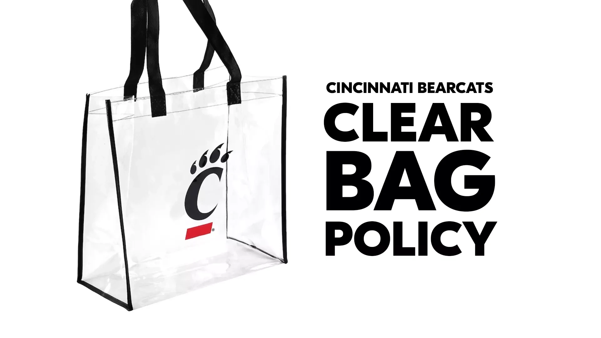 University Of Cincinnati Football Bag Policy