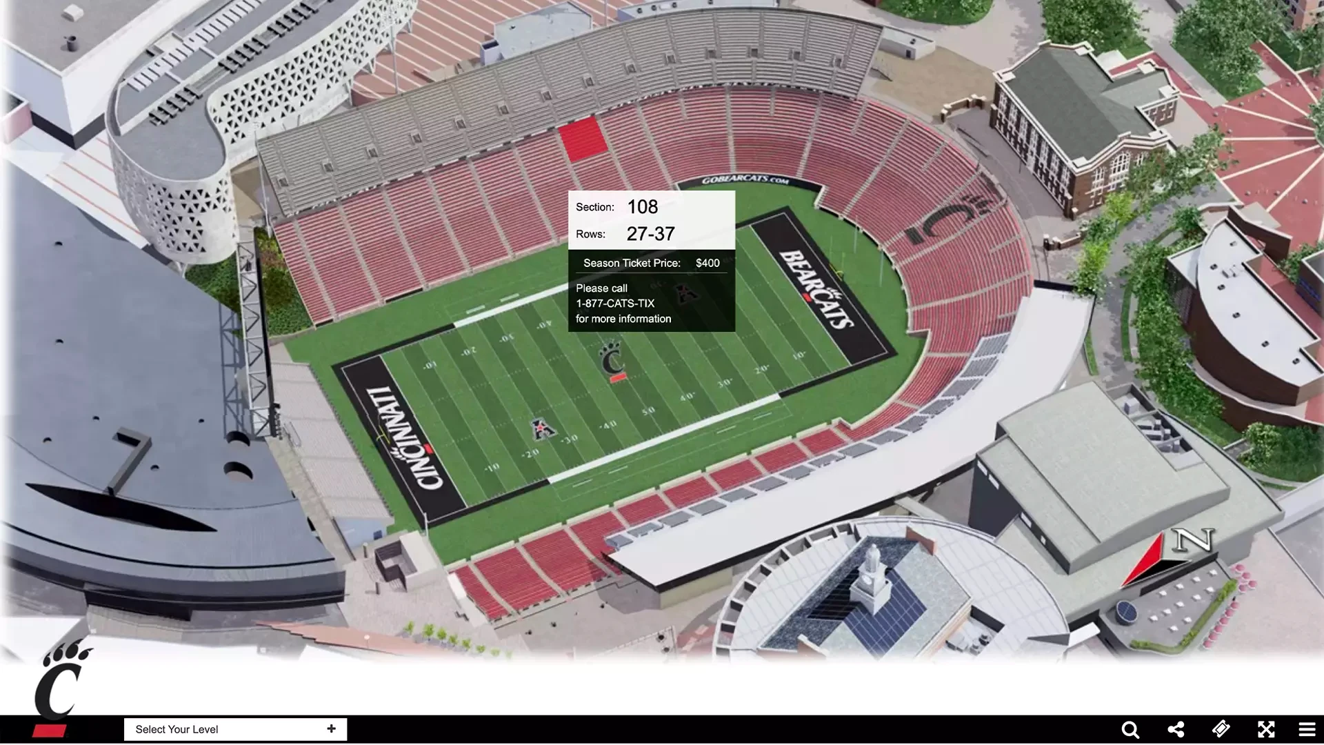 Cincinnati Announces New Seat Upgrade, Parking Options for Season