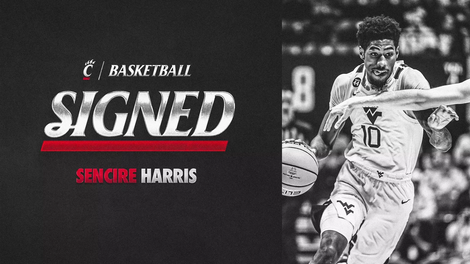 Men's Basketball Signs Sencire Harris - University of Cincinnati ...